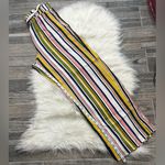 Mlle Gabrielle NWT  Stripe High Waist Wide Leg Pants Photo 4