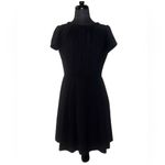Red Valentino Black Pleated Dress Black Size undefined Photo 1