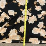 Torrid Georgette Black Floral Sleeveless Drop Waist Flowy Tank Top | Size 4X Photo 9