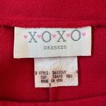 XOXO Solid Red A-Line Mini Skirt Photo 7