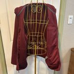 Patagonia maroon Retro Pile fleece Hooded Jacket full zip size XL Photo 6