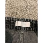 Vervet  Mom Jeans Size 28 X 26" Inseam Distressed Denim Raw Hems Gray‎ Photo 4