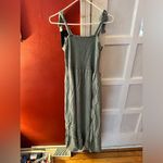 ZESICA Women's Boho Spaghetti Strap Square Neck Ruffle A Photo 3