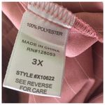 Charlotte Russe + Pink Striped Cuffed Hem Trousers NWT Size 3X Photo 5