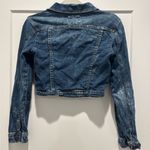 Stylish Blue Denim Jacket for Women Size Small Photo 3