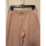 Pact Courtside Fleece Split Ankle Wide Leg Sweatpants Blush Posey Women's M NWT Pink Size M Photo 1