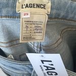 L'Agence NWT  El Matador Raw Hem Crop Slim Blue Jeans in Dev - Size 25 Photo 1