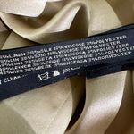 Ralph Lauren Black Label Silk Linen Blend Coat — Size 10 Gold Photo 3