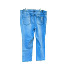 Vera Wang Simply Vera  women's size 16 embroidered jeans Photo 1