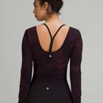 Lululemon Align Long Sleeve Shirt, Diamond Dye Cassis Black, Size 8 Photo 1