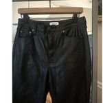 Pistola  Faux Leather black pants size 27 Photo 3