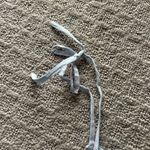 Anthropologie Maeve by  Gauzy Tiered Dress Cover Up Light Blue Pink Stripe XS Photo 2