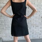 Loft black Eyelet Tank  Dress Photo 2