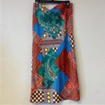 Urban Outfitters  maise patchwork midi skirt xs Photo 2