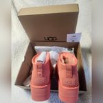 UGG NWT  Classic Ultra Mini Platform Vibrant Coral Women's Ankle Boots Size 7 Photo 9