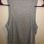 Topshop Grey Tank with Black Tassle Top Photo 1