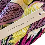 Jane + Delancey Womens Tropical Print Elastic Waist Wide Leg Pants Size L resort Purple Size L Photo 5