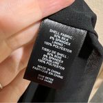 Rebecca Taylor  black red floral ruffle v neckline silk dress 8 Photo 9