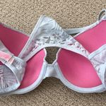 Victoria's Secret NEW Victoria’s Secret PINK Embellished Lacy Blue Push-Up Bra Size 32C NWOT Photo 8