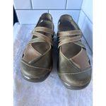 🩰 Romika Strappy Mary Janes‎ Tan Brown Leather Size 37 Stitched Details Photo 1