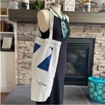 Isabel Marant  Blue and White Graphic Tote Photo 7