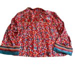 Free People Size L Pillow Talk Satin Pajama Set Red Poppy Floral Print Silky New Photo 10