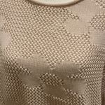 En Crème boho tan long sleeve sweater Med Photo 1