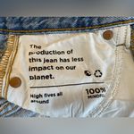 PacSun  Checkerboard Ultra High Rise Vintage 90s Y2K Vibe Denim Shorts Size 22 Photo 6