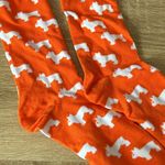 Dog print crew socks Orange Photo 1