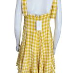 NEW OPT Women's Barbie Doll yellow gingham Size S Photo 2