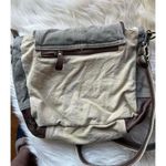 Stylish Myra Bag Canvas Crossbody Purse Gray Photo 7