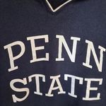 Gear Penn State V‎ Neck Hoodie With Paw Print on the Back Size Large Blue Photo 1