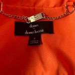 Dennis Basso  Bright Orange Raincoat Photo 2