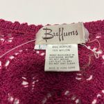 New Vintage Buffums pink knit cardigan sweater WOMEN’S LARGE fits small Photo 7