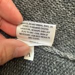 Eileen Fisher  Alpaca Blend‎ Drape Neck Sweater Gray Merino Wool Knit Medium Photo 7