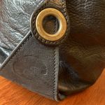 Falor Italia Le Borse Women's Black Leather Shoulder Bag Casual Photo 1