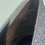 Jacqueline Ferrar Silver High Heels Size 8.5 Silver Open Toe Platform Heels Photo 9