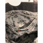 wilson's leather  Metallic Gray Large Tote Bag W/ 7 Pockets Photo 7