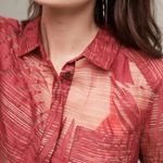 Maeve  ANTHROPOLOGIE Sun Palm Midi Top size2.                          order(57) Photo 4