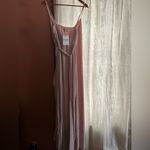 Show Me Your Mumu  Liz Maxi Dress Strappy Wrap Dusty Blush Crisp Pink‎ NWT M Photo 3