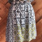 O'Neill O’Neill Boho Strapless Sun Dress Black Yellow Medium Photo 2