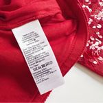 J.Crew  Red Mariner Jersey Lady Jacket with Sequins Photo 4