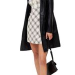 Urban Outfitters Keya Plaid Hook & Eye Mini Dress Photo 0