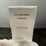 Lulus  Take You There Floral Print Maxi Dress‎ in Ivory Size Small Photo 8