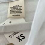 Levi's White 100% Cotton Short Sleeve Crewneck Logo T-Shirt XSmall NWT Photo 2