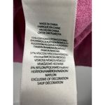 Ralph Lauren Polo  Pink V Neck Long Sleeve Sweater Womens Large Cotton Blend Photo 3