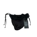 Chaser Ruffle Side Tie Bikini Bottom - Black Size M Photo 1