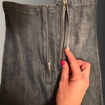 BCBGeneration Blue Jeans w/ Black Quilted Leather Accents Sz 24 Photo 5