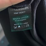 Iris  Off Shoulder Open Romper Maxi Dress Long Sleeve Womens 3X Black Striped Photo 6