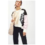 Free People FP Movement Intercept Colorblock Graphic Sweatshirt Size Medium Photo 1